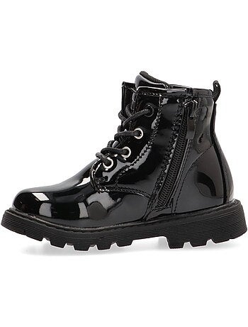 Botin Militar Niña Cuña Media - Etika