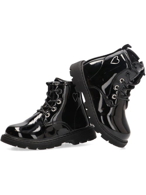 Botin Militar Niña Cuña Media - Etika - Kiabi