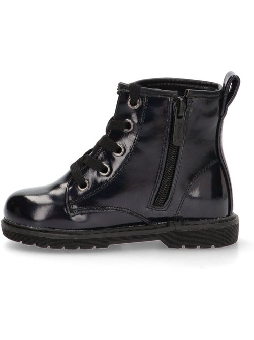 Botin Militar Niña Suela Plana - Bubble Bobble - Kiabi