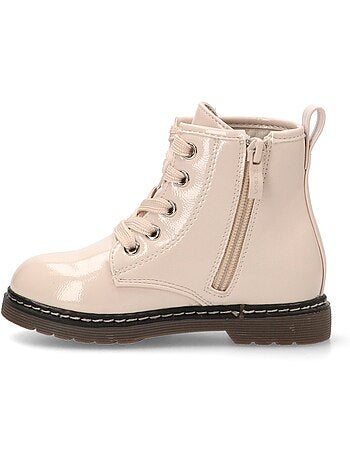 Botin Militar Niña Suela Plana - Etika