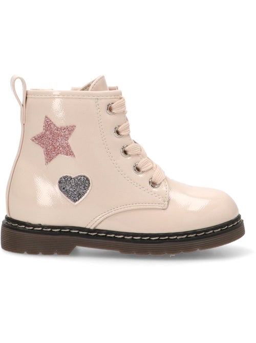 Botin Militar Niña Suela Plana - Etika - Kiabi