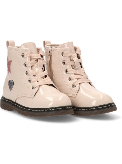 Botin Militar Niña Suela Plana - Etika - Kiabi
