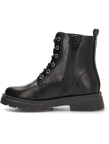 Botin militar niña suela plana - etika