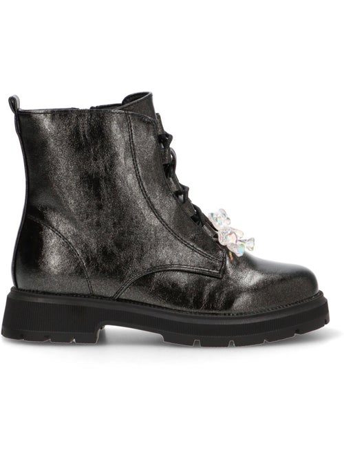 Botin Militar Niña Suela Plana - Etika - Kiabi