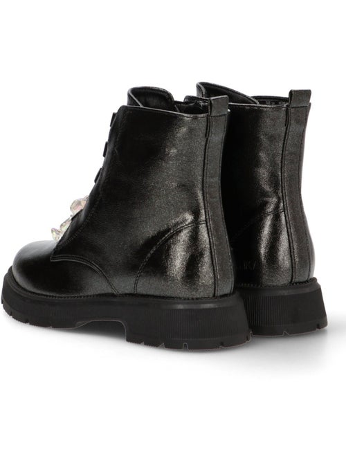Botin Militar Niña Suela Plana - Etika - Kiabi