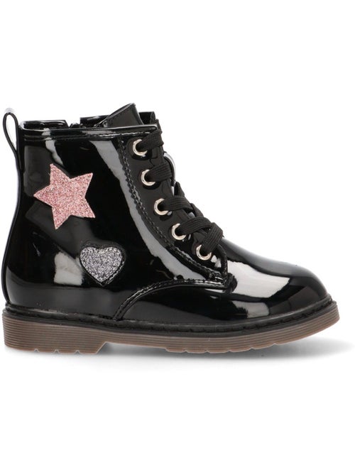 Botin Militar Niña Suela Plana - Etika - Kiabi