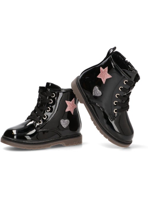 Botin Militar Niña Suela Plana - Etika - Kiabi