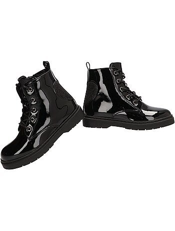Botin Militar Niña Suela Plana - Etika
