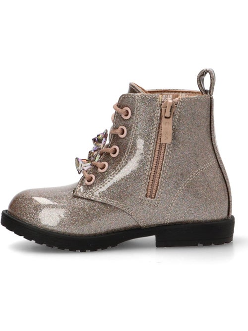 Botin Militar Niña Suela Plana - Etika - Kiabi