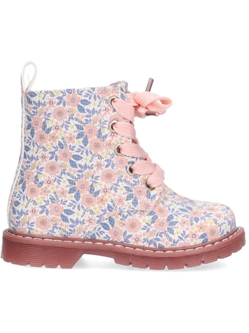Botin Militar Niña Suela Plana - Luna Collection - Kiabi