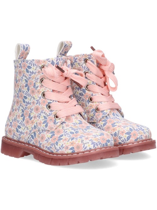 Botin Militar Niña Suela Plana - Luna Collection - Kiabi