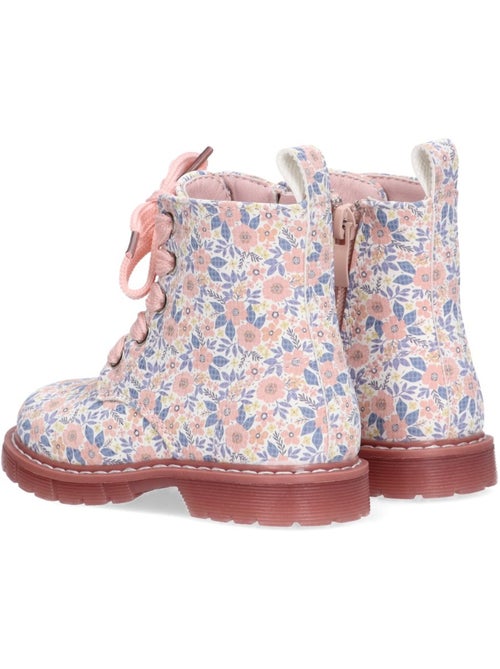 Botin Militar Niña Suela Plana - Luna Collection - Kiabi