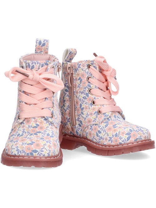 Botin Militar Niña Suela Plana - Luna Collection - Kiabi