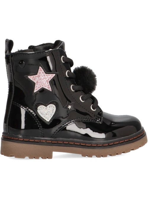 Botin Militar Niña Suela Plana - Modelo 151092 - Kiabi