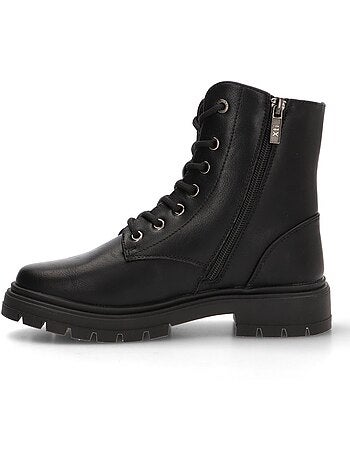 Botin Militar Niña Suela Plana - Modelo 151331