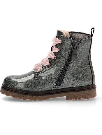 Botin Militar Niña Suela Plana - Xti Kids
