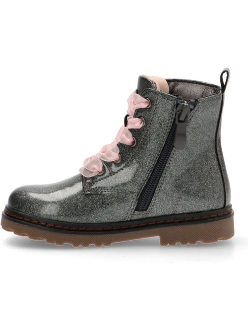 Botin Militar Niña Suela Plana - Xti Kids - Kiabi