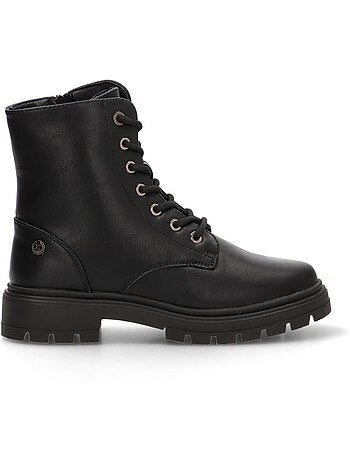 Botin Militar Niña Suela Plana - Xti Kids
