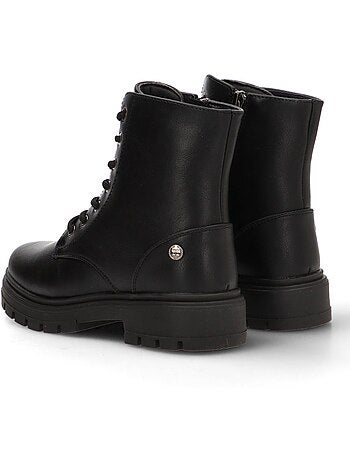 Botin Militar Niña Suela Plana - Xti Kids
