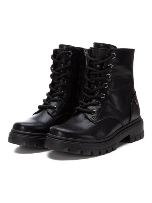 Botin militar niña suela plana - xti kids - Kiabi Botin militar niña suela plana - xti kids - Kiabi