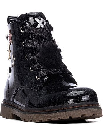 Botin militar niña suela plana - xti kids