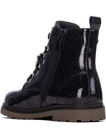 Botin militar niña suela plana - xti kids