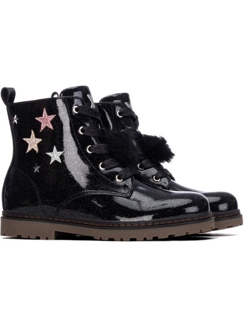 Botin militar niña suela plana - xti kids - Kiabi Botin militar niña suela plana - xti kids - Kiabi