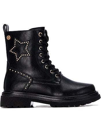 Botin militar niña suela plana - xti kids