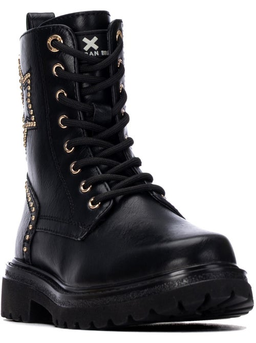 Botin militar niña suela plana - xti kids - Kiabi Botin militar niña suela plana - xti kids - Kiabi
