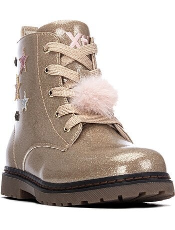 Botin militar niña suela plana - xti kids