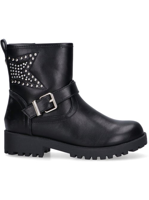 Botin Militar Niña Tacón Medio - Etika - Kiabi