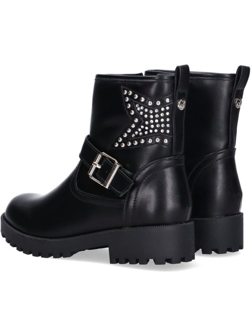 Botin Militar Niña Tacón Medio - Etika - Kiabi