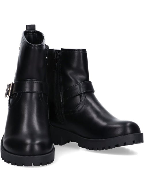 Botin Militar Niña Tacón Medio - Etika - Kiabi