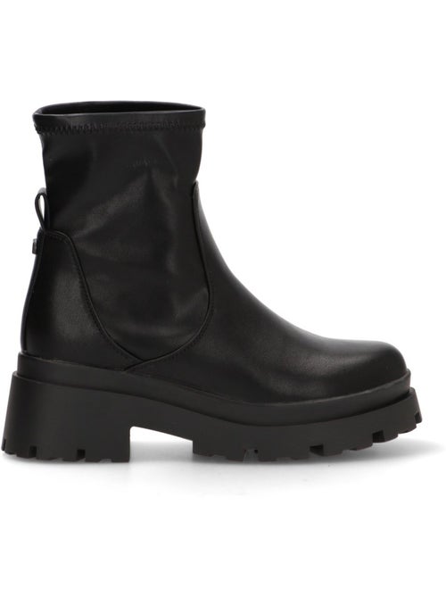Botin Motero Chelsea Mujer Suela Doble - Mustang - Kiabi