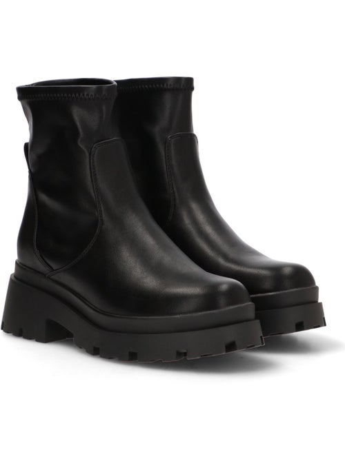 Botin Motero Chelsea Mujer Suela Doble - Mustang - Kiabi
