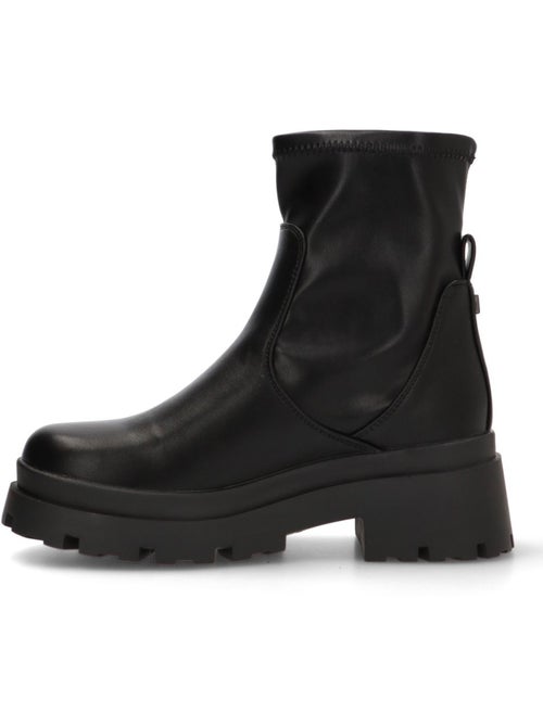 Botin Motero Chelsea Mujer Suela Doble - Mustang - Kiabi