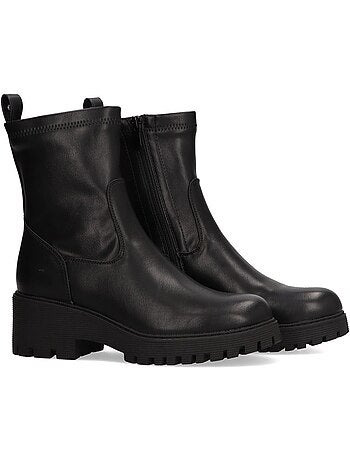 Botin Motero Chelsea Mujer Suela Plana - Etika