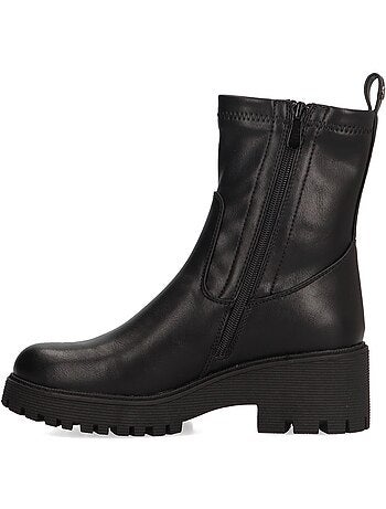 Botin Motero Chelsea Mujer Suela Plana - Etika