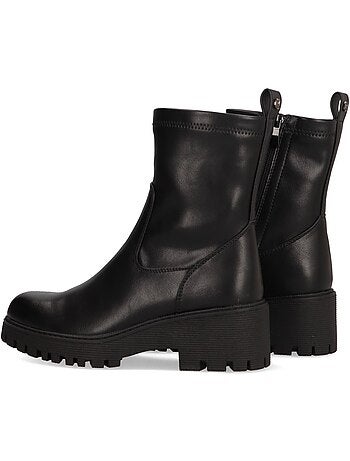 Botin Motero Chelsea Mujer Suela Plana - Etika