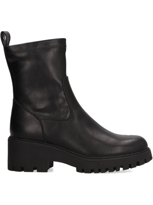 Botin Motero Chelsea Mujer Suela Plana - Etika - Kiabi