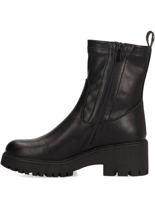 Botin Motero Chelsea Mujer Suela Plana - Etika - Kiabi