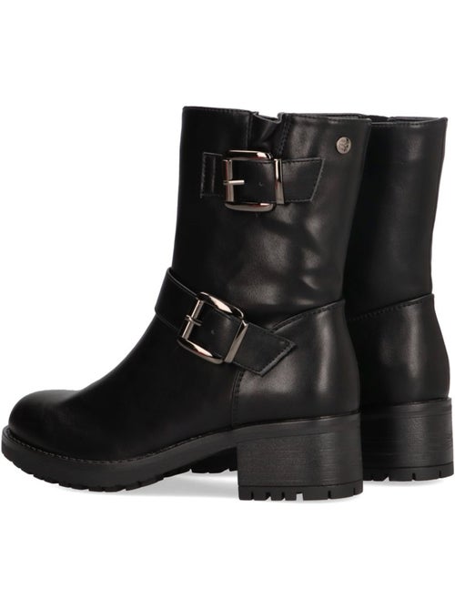 Botin Motero Chelsea Mujer Tacón Medio - Etika - Kiabi