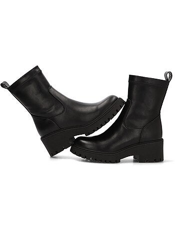 Botin Motero Chelsea Mujer Tacón Medio - Etika