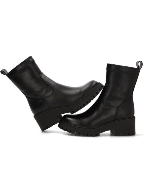 Botin Motero Chelsea Mujer Tacón Medio - Etika - Kiabi Botin Motero Chelsea Mujer Tacón Medio - Etika - Kiabi