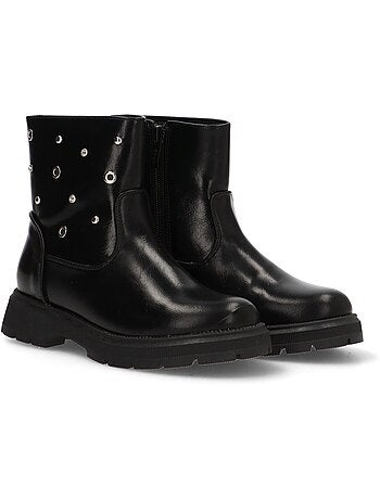 Botin Motero Chelsea Niña Suela Plana - Etika