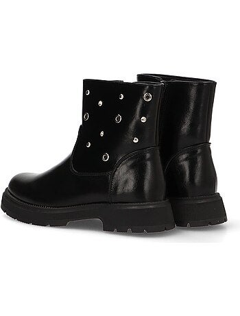 Botin Motero Chelsea Niña Suela Plana - Etika