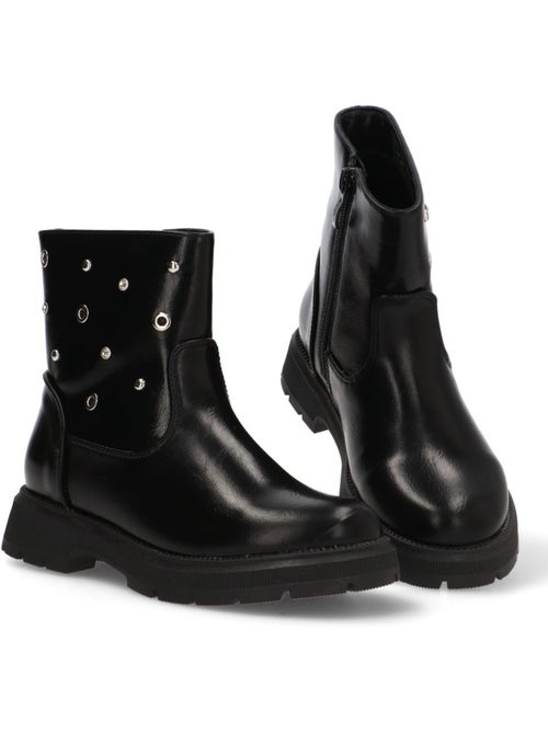 Botin Motero Chelsea Niña Suela Plana - Etika - Kiabi