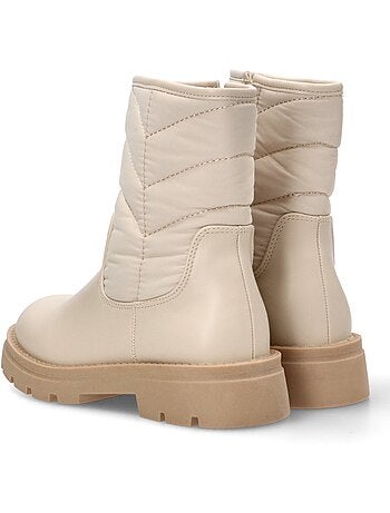Botin Motero Chelsea Niña Suela Plana - Pistacho