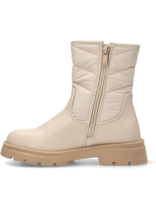 Botin Motero Chelsea Niña Suela Plana - Pistacho - Kiabi