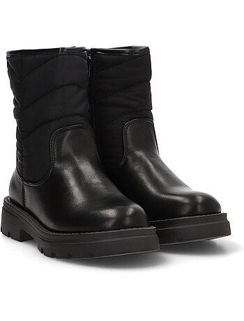 Botin Motero Chelsea Niña Suela Plana - Pistacho